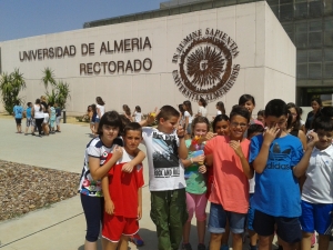 En la Universidad de Almería